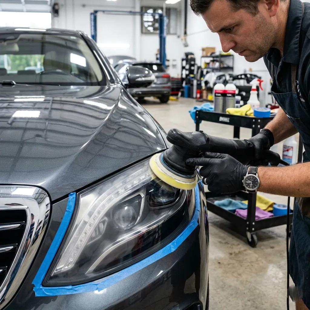 Headlight restoration