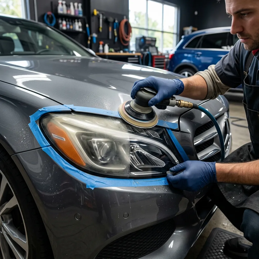 Headlight restoration